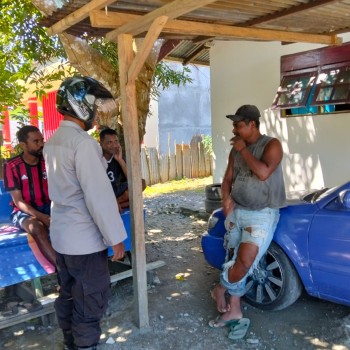 Personil Polsek Amahai Kembali Laksanakan Cooling Sistem