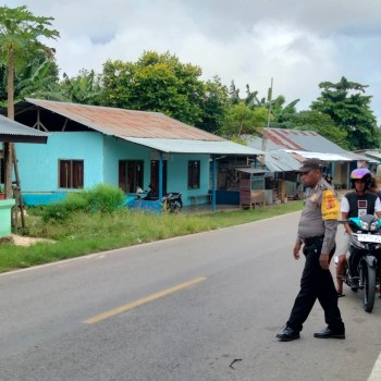 Polsek Kisar Intensifkan Patroli, Himbau Partisipasi Masyarakat Jaga Stabilitas Kamtibmas