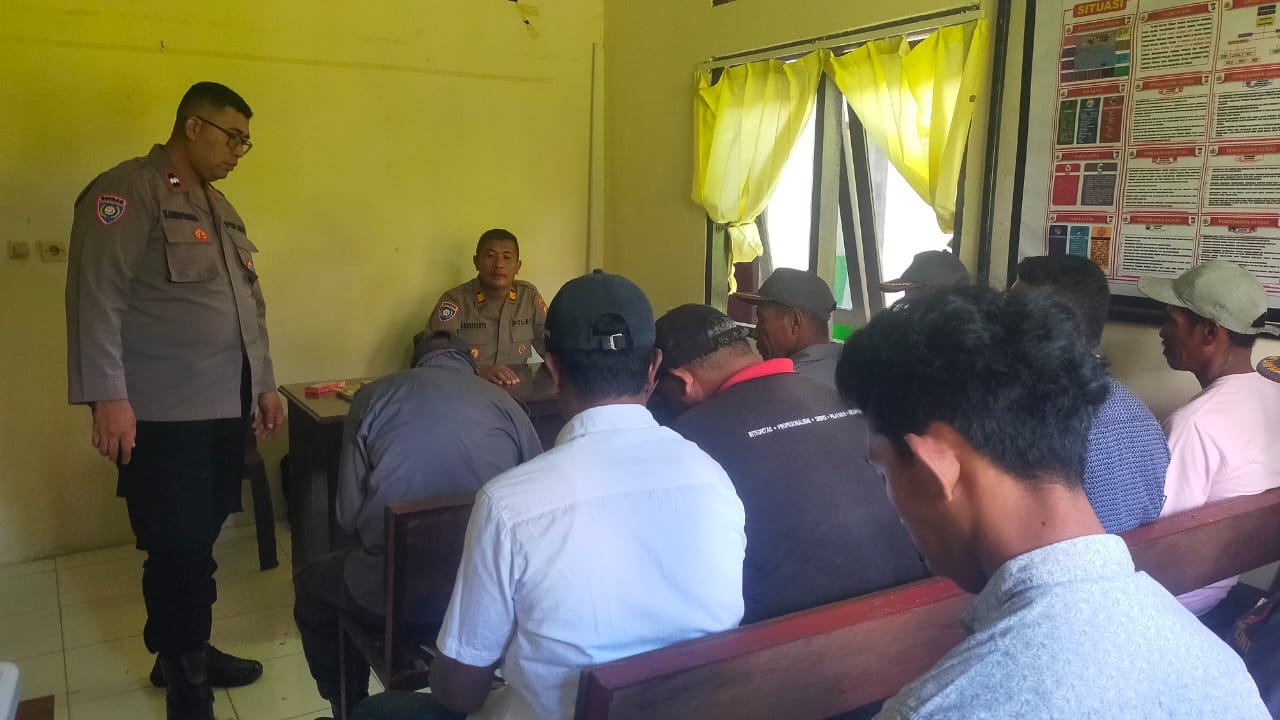 Kembali Sat Binmas Laksanakan Minggu Kasih Bersama Anggota Linmas