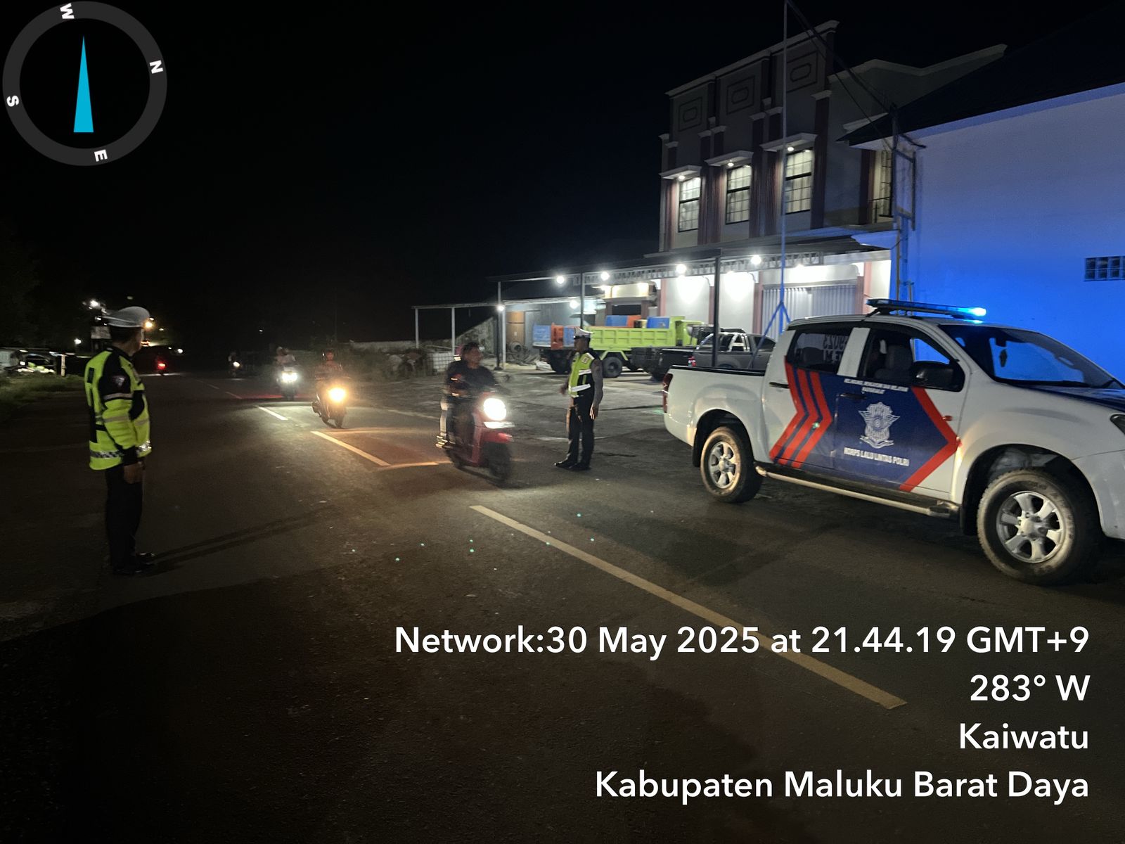 Cegah Balapan Liar, Satuan Lantas Polres MBD Intensifkan Gatur Jalan