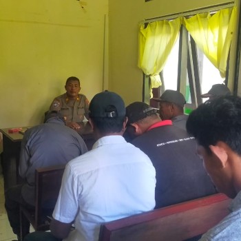 Kembali Sat Binmas Laksanakan Minggu Kasih Bersama Anggota Linmas