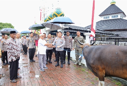 Jelang Idul Adha 1446 H, Kapolda Maluku Salurkan Bantuan Hewan Qurban Kepada Masyarakat