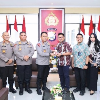 Kapolda Maluku Terima Kunjungan Pimpinan Bank Mandiri Area Maluku & Maluku Utara: Bahas Penguatan Kerja Sama dan Perpanjangan PKS