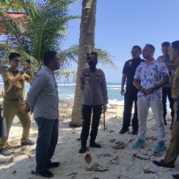 Jelang Krui Pro WSL 2025, Polda Lampung dan Mabes Polri Gelar Risk Assessment di Pantai Tanjung Setia