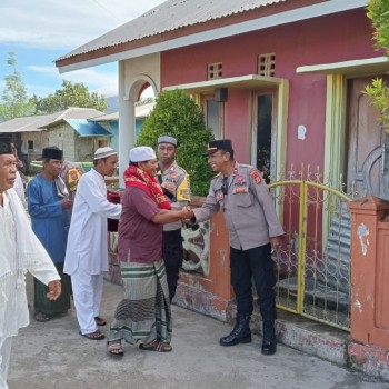 Polresta Ambon Laksanakan Pengamanan Sholat Idul Adha di Sejumlah Masjid Kota Ambon