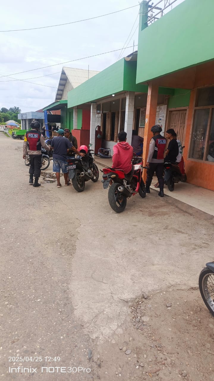 Polsek Tepa Maksimalkan Patroli Harkamtibmas, Wujudkan Kondusifitas Kamtibmas
