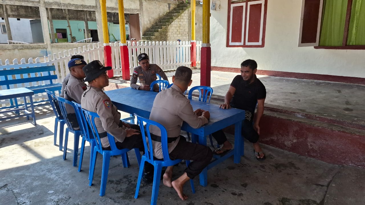 Personil Polres Malteng Kembali Laksanakan Sambang Di Negeri Sawai
