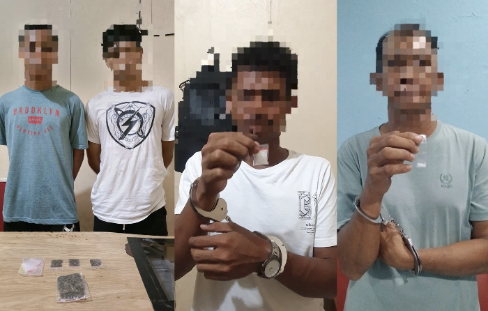 Polda Maluku Tangkap Empat Pelaku Narkoba