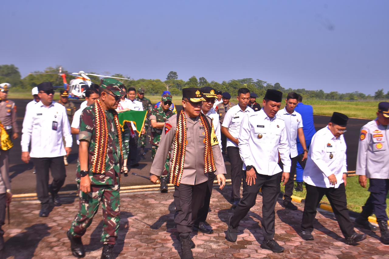 Kapolda Lampung Pimpin Monitoring Operasi Tuhuk Krakatau 2025 di Ajang World Surfing League WSL Krui Pro 2025