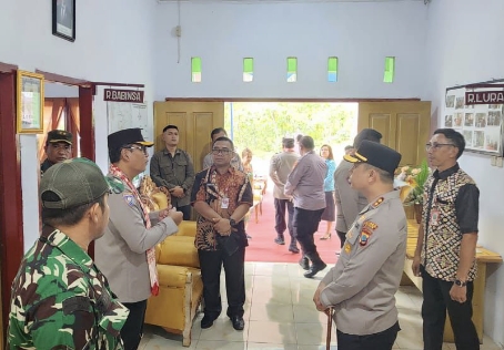 Kunjungi Posko Tiga Pilar di Bitung, Tim Penilai Pusat Apresiasi Kesiapan dan Validitas Data