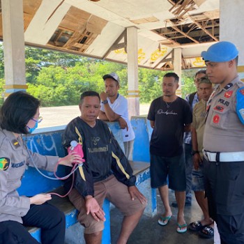 Sambut HUT Bhayangkara ke-79, Polres Kepulauan Tanimbar kembali beri layanan kesehatan gratis