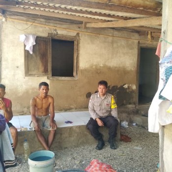 Bhabinkamtibmas Bripka Hendra Gelar Minggu Kasih, Ajak Masyarakat Jaga Kamtibmas