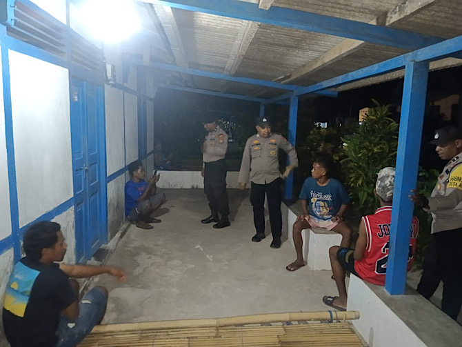 Cegah aksi premanisme, Polsek Fordata Intensifkan patroli KRYD di malam hari