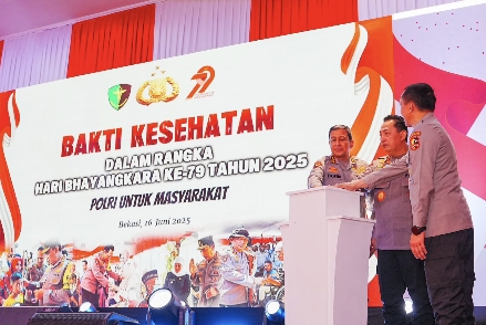 Kapolri Hadiri Puncak Bakti Kesehatan Jelang Hut ke-79 Bhayangkara, Diikuti Ratusan Ribu Peserta