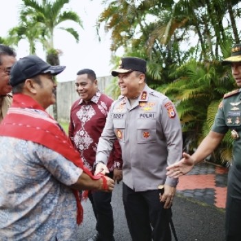 Menteri PPN Kunjungi Maluku, Kapolda Tegaskan Komitmen Polda Dukung Program Strategis Nasional