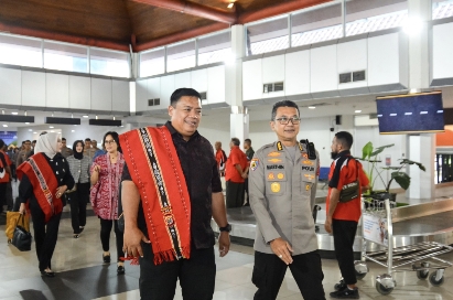 Wakapolda Maluku Yang Baru Tiba di Ambon