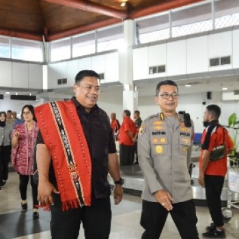 Wakapolda Maluku Yang Baru Tiba di Ambon