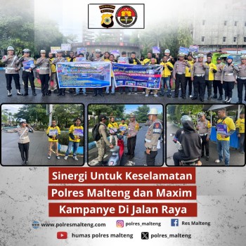 Kembali Operasi Simpatik Salawaku 2025: Himbauan Keselamatan Berlalu Lintas di Masohi
