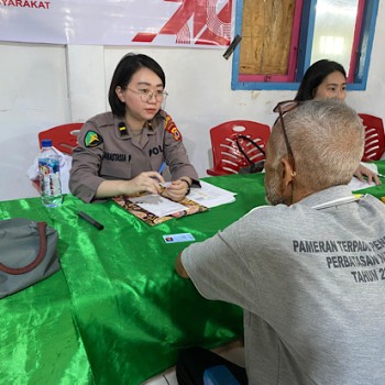 Sambut Hari Bhayangkara ke-79, Polres Kepulauan Tanimbar gelar Bakti Kesehatan