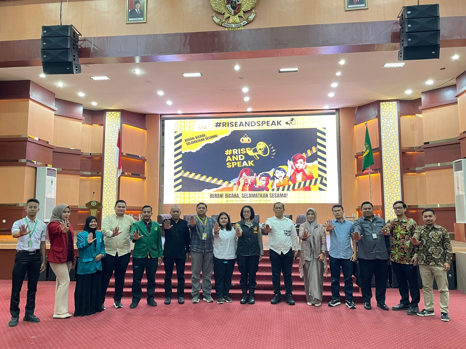 Polri Gaungkan Kampanye “Rise and Speak” di USU: Dorong Kolaborasi Tangani Kekerasan dan Eksploitasi