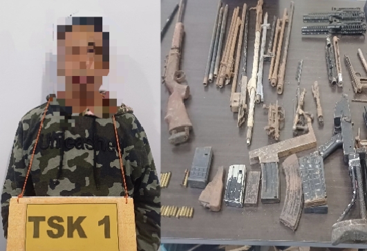 Polda Maluku dan Densus 88 Tangkap Pembuat Senpi Rakitan di Ambon