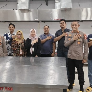 Siswa SPPI Unhan Kunjungi SPPG Polri, Siap Jadi Penggerak Program Makan Bergizi Gratis