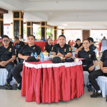 Polda Maluku Gelar Car Free Day dan Dialog Interaktif Sambut Hari Bhayangkara Ke-79