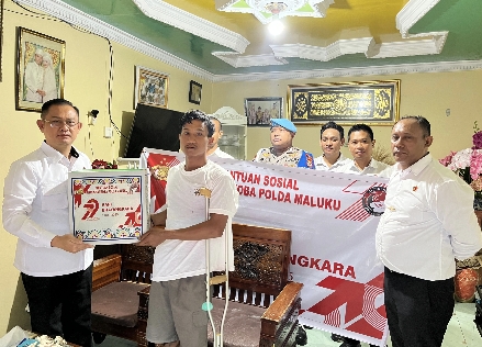 Sambut HUT ke-79 Bhayangkara Ditresnarkoba Salurkan Bansos untuk Murid SLB