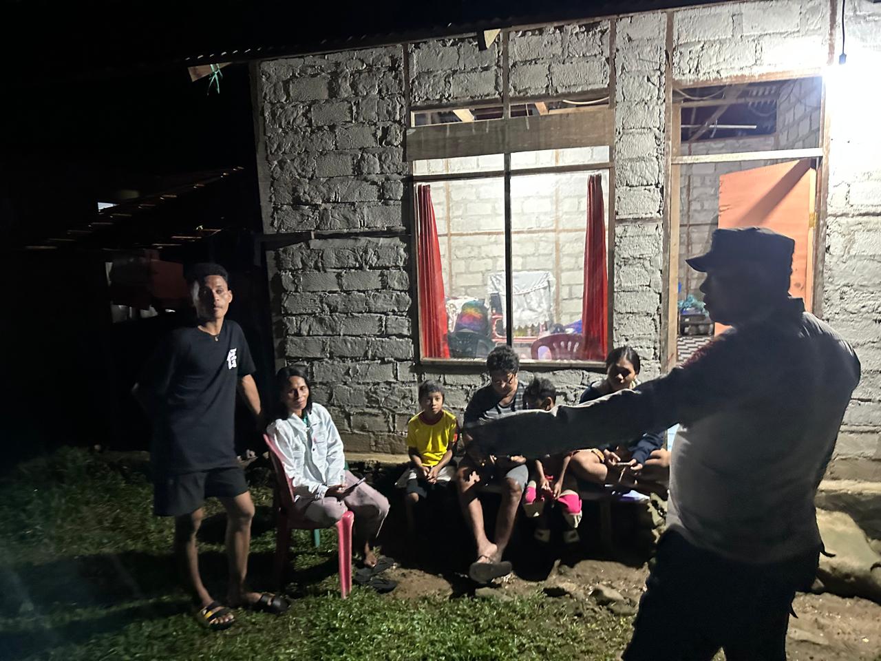Polsek Nusalaut Gelar Patroli Cipta Kondisi untuk Jaga Stabilitas Kamtibmas