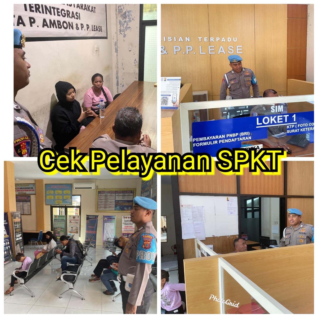 Propam Polresta Ambon Tekankan Disiplin dan Pelayanan Prima Lewat Pengawasan Rutin