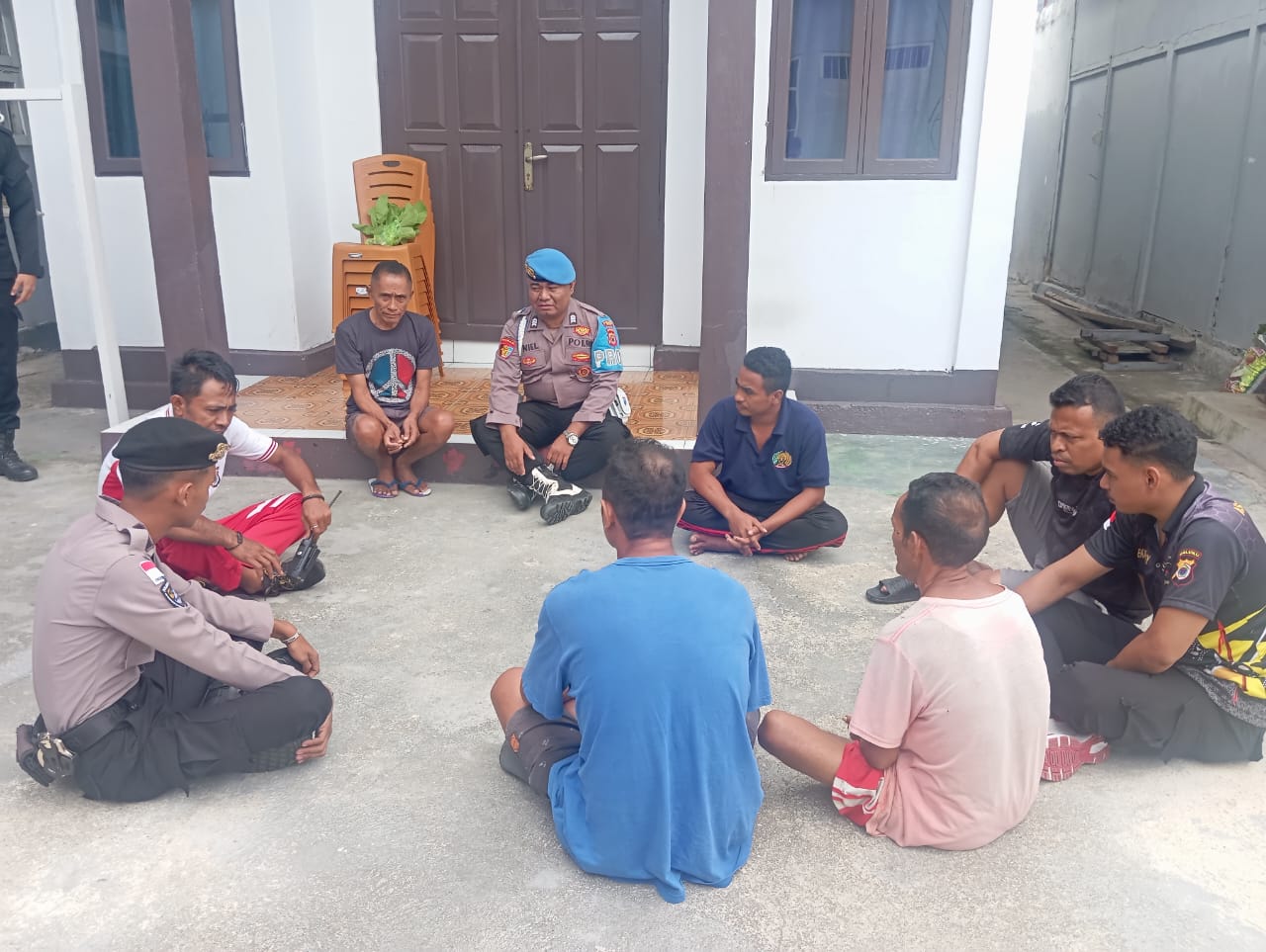 Polsek Kisar Gelar Jumat Curhat Kamtibmas di Lapas Kelas III Wonreli,  Wujudkan Kondusifitas Kamtibmas