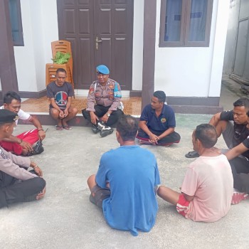 Polsek Kisar Gelar Jumat Curhat Kamtibmas di Lapas Kelas III Wonreli,  Wujudkan Kondusifitas Kamtibmas