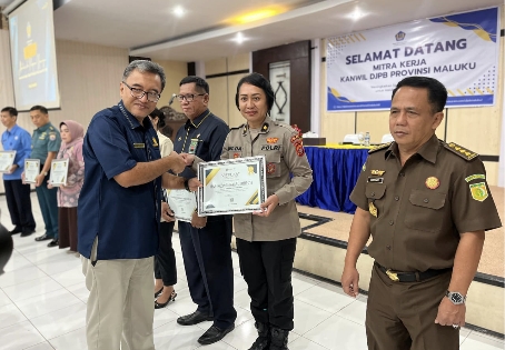 Polda Maluku Raih Penghargaan Penyusunan Lapkeu Terbaik