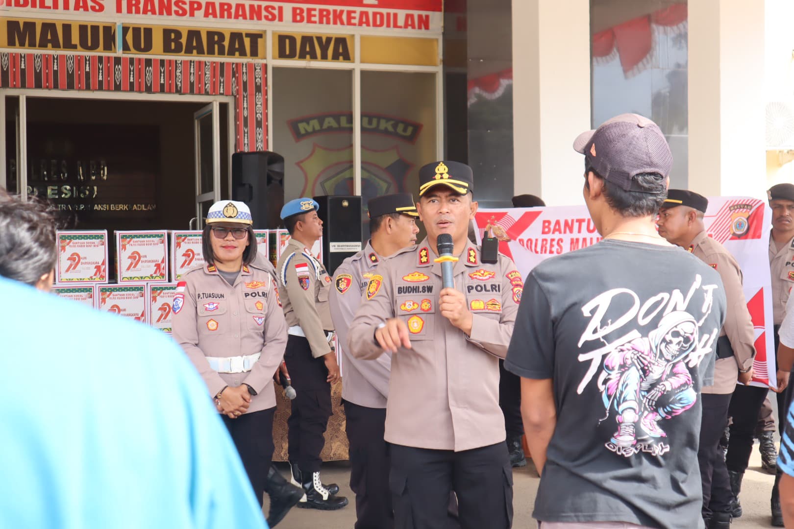 Jelang Hari Bhayangkara ke-79, Polres MBD dan Jajarannya Maksimalkan Pelayanan Kepada Masyarakat