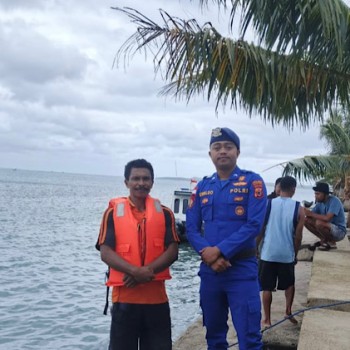 Waspadai cuaca ekstrim, Sat Polair Polres Kepulauan Tanimbar sampaikan Imbauan lewat giat sambang