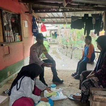 Bhabinkamtibmas Tihu Ajak Warga Bersama Jaga Kamtibmas