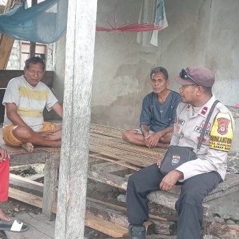 Bhabinkamtibmas Aipda Salawane Minta Kepedulian Warga Jaga Kamtibmas