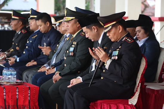 Jelang peringatan Hari Bhayangkara ke-79, Polres Kepulauan Tanimbar gelar Doa Lintas Agama