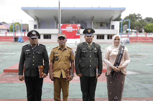 Kades Sifnana sampaikan terima kasih, usai terima penghargaan 3 Pilar Desa dari Polres Kepulauan Tanimbar
