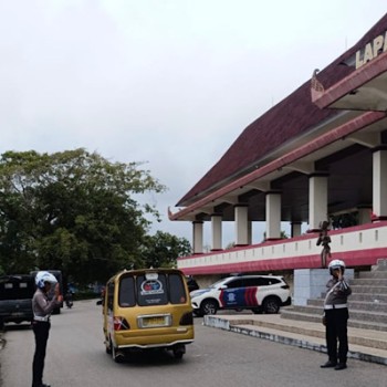 Rutin patroli dan pengaturan, Unit Turjawali Sat Lantas Polres Kepulauan Tanimbar ciptakan Kamseltibcarlantas