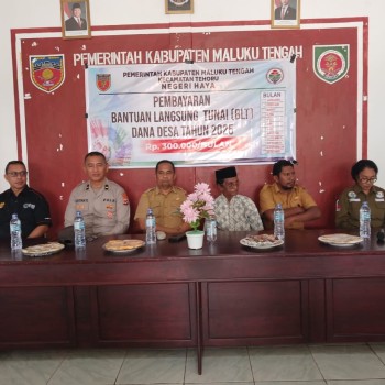 Waka Polsek Tehoru Kembali Laksanakan Jumat Curhat