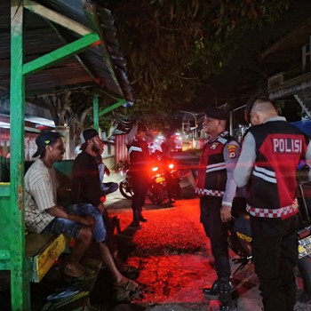 Antisipasi tindak kejahatan, Sat Samapta Polres Kepulauan Tanimbar tingkatkan Patroli di malam hari