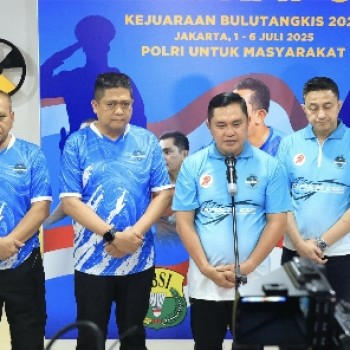 Ketua Umum PBSI Apresiasi Suksesnya Penyelenggaraan Kapolri Cup 2025