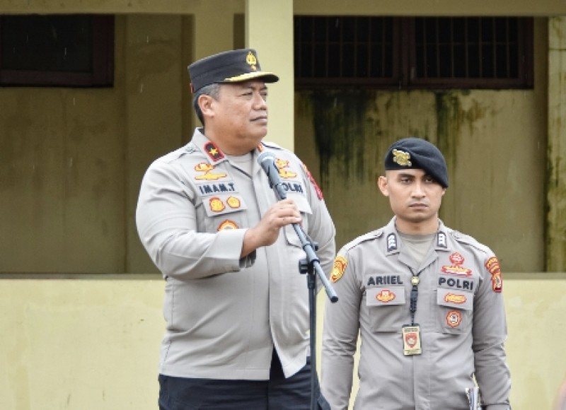 Wakapolda Maluku Ingatkan Personel Ditsamapta Jangan Lakukan Pelanggaran