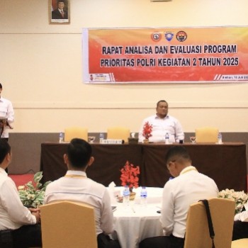 Polda Maluku Laksanakan Anev Program Penanggulangan Terorisme, Radikalisme dan Intoleransi