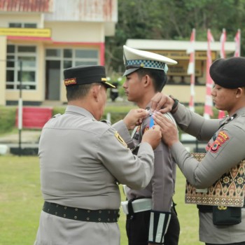 Waka Polres Maluku Barat Daya Pimpin Apel Gelar Pasukan, Dukung  Operasi Kewilayahan Patuh Salawaku 2025