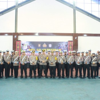 Polda Maluku Laksanakan Apel Gelar Pasukan dalam rangka Operasi Patuh Salawaku 2025.