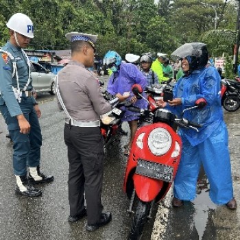 Hari Ke-3 Ops Patuh Salawaku 2025, Pelanggaran Lalu Lintas di Dominasi Kendaraan R-2