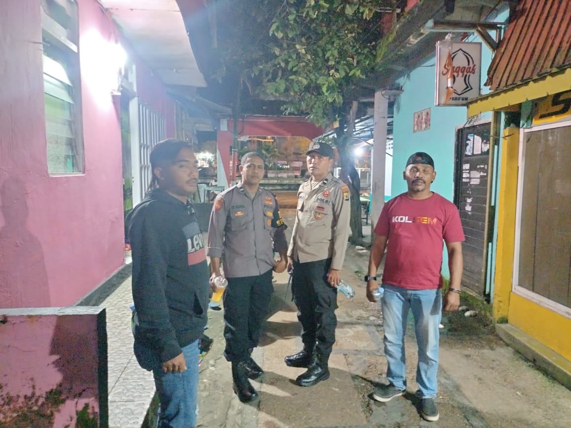 Polsek Sirimau Gencarkan Patroli Dini Hari, Sasar Lokasi Rawan Kamtibmas di Kota Ambon