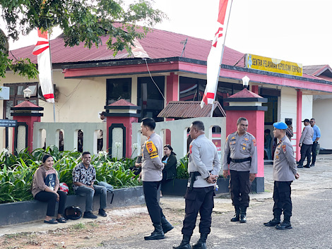Kapolres sidak ruang layanan publik Polres Kepulauan Tanimbar